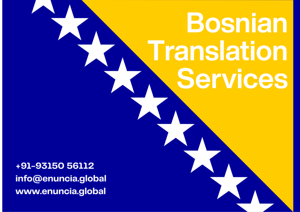 Bosnian Translation Services by Enuncia Global
